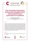 The Association Agreement between the European Union and Central America: a potential to be exploited