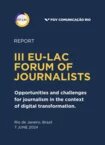 Portada Reporte III Foro de Periodistas EU-LAC