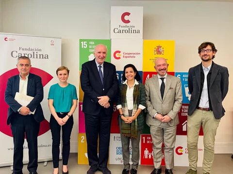 Visita a la Fundación Carolina