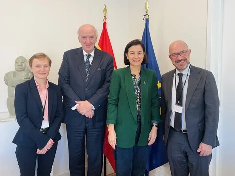 Reunion con Secretaria de Estado Eva Granados