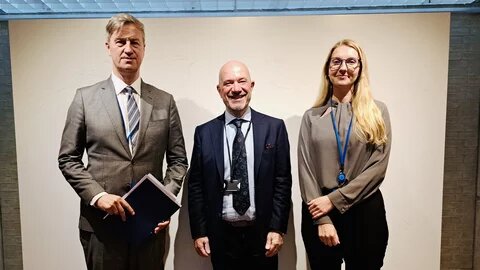 Alberto Brunori at the Ministry of Foreign Affairs of Denmark