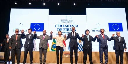 Firma del Acuerdo UE-MERCOSUR (foto: MERCOSUR)