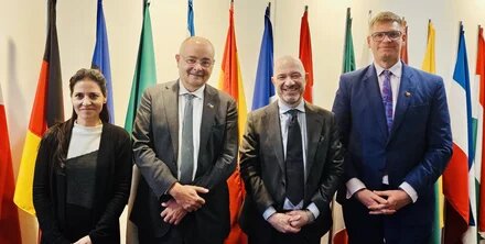 Meeting at the EU Delegation