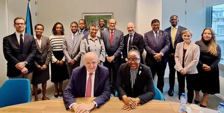 Meeting with representatives of Caribbean states