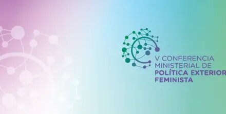 Banner Conferencia Politica Exterior Feminista