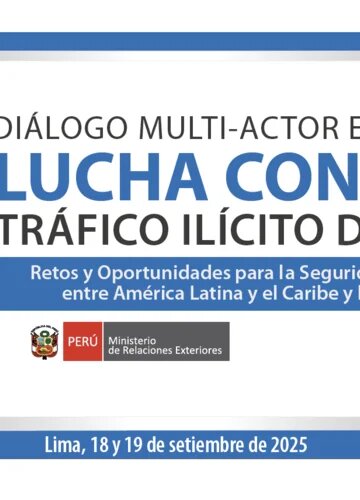 Cartel del Evento Lucha contra el tráfico